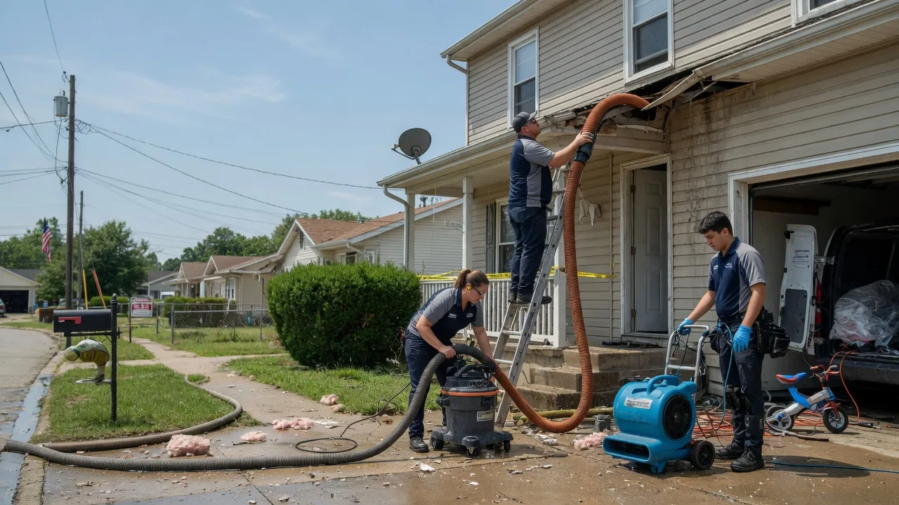 Water Damage Restoration in Saint Augustine, IL near me